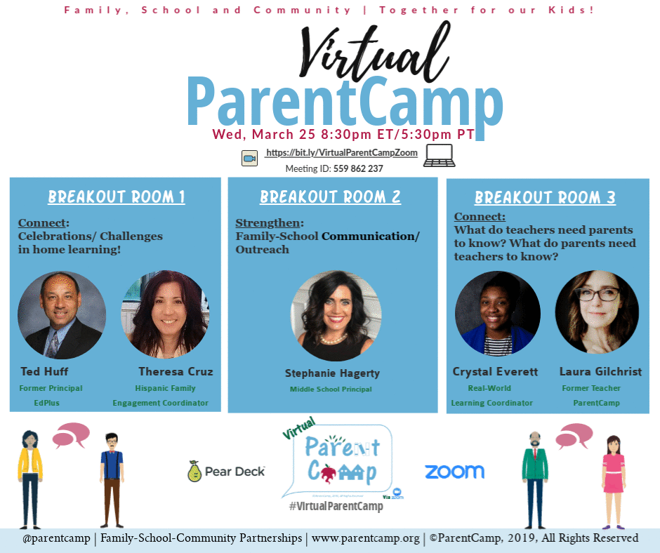 2019-03-25 Virtual ParentCamp