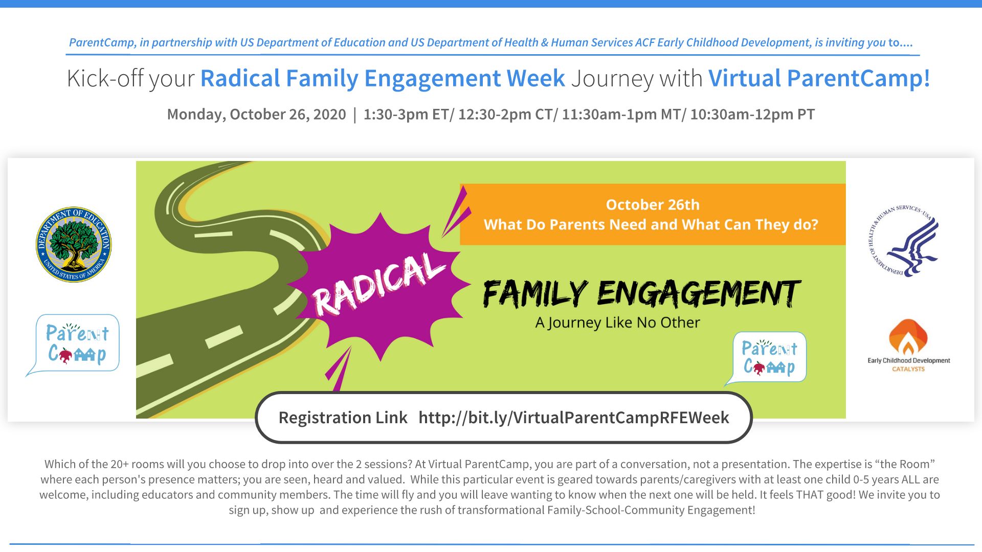 Virtual ParentCamp RFEW