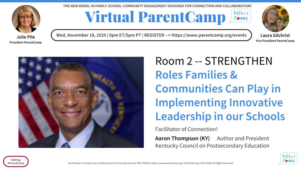 Virtual ParentCamp - Room 2b