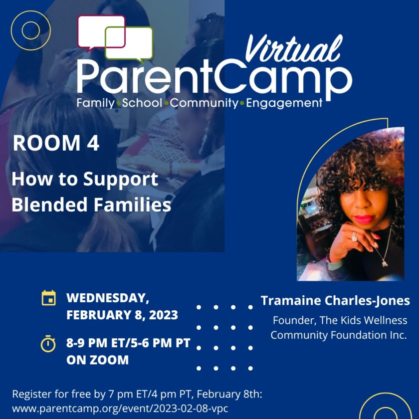 Room 4: How to Support Blended Families with Tramaine Charles-Jones
