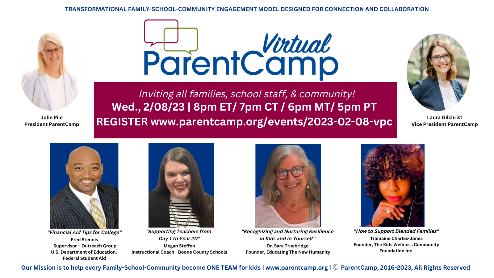 Virtual ParentCamp 2/8
