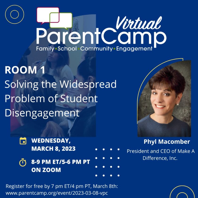 Room 1:  Solving the widespread problem of student disengagement
