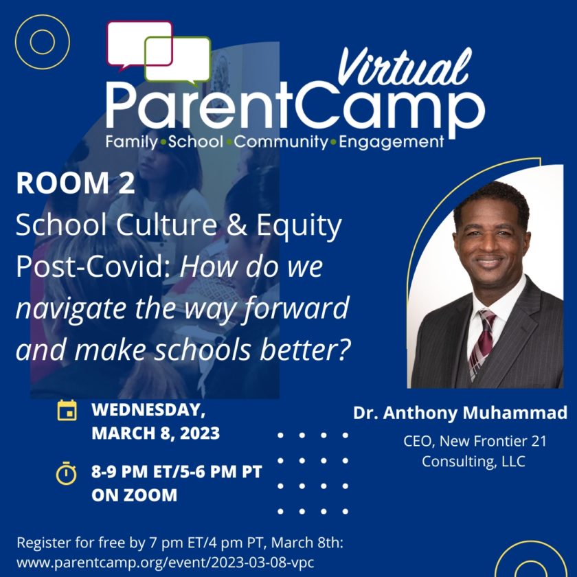 Room 2:  School Culture & Equity