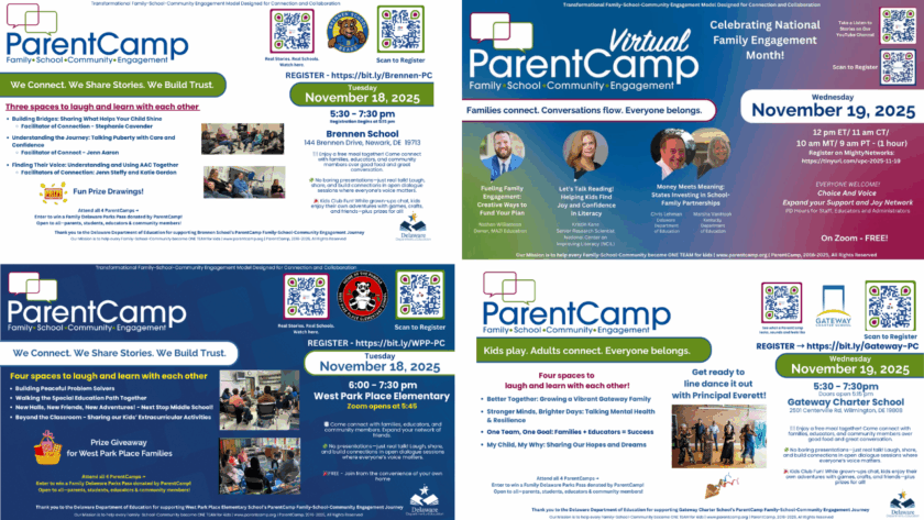 2025 Family Engagement Week ParentCamps