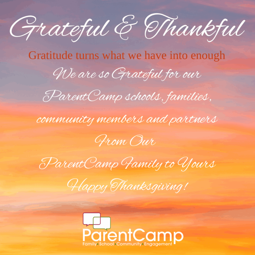 2025 ParentCamp Thankful Post