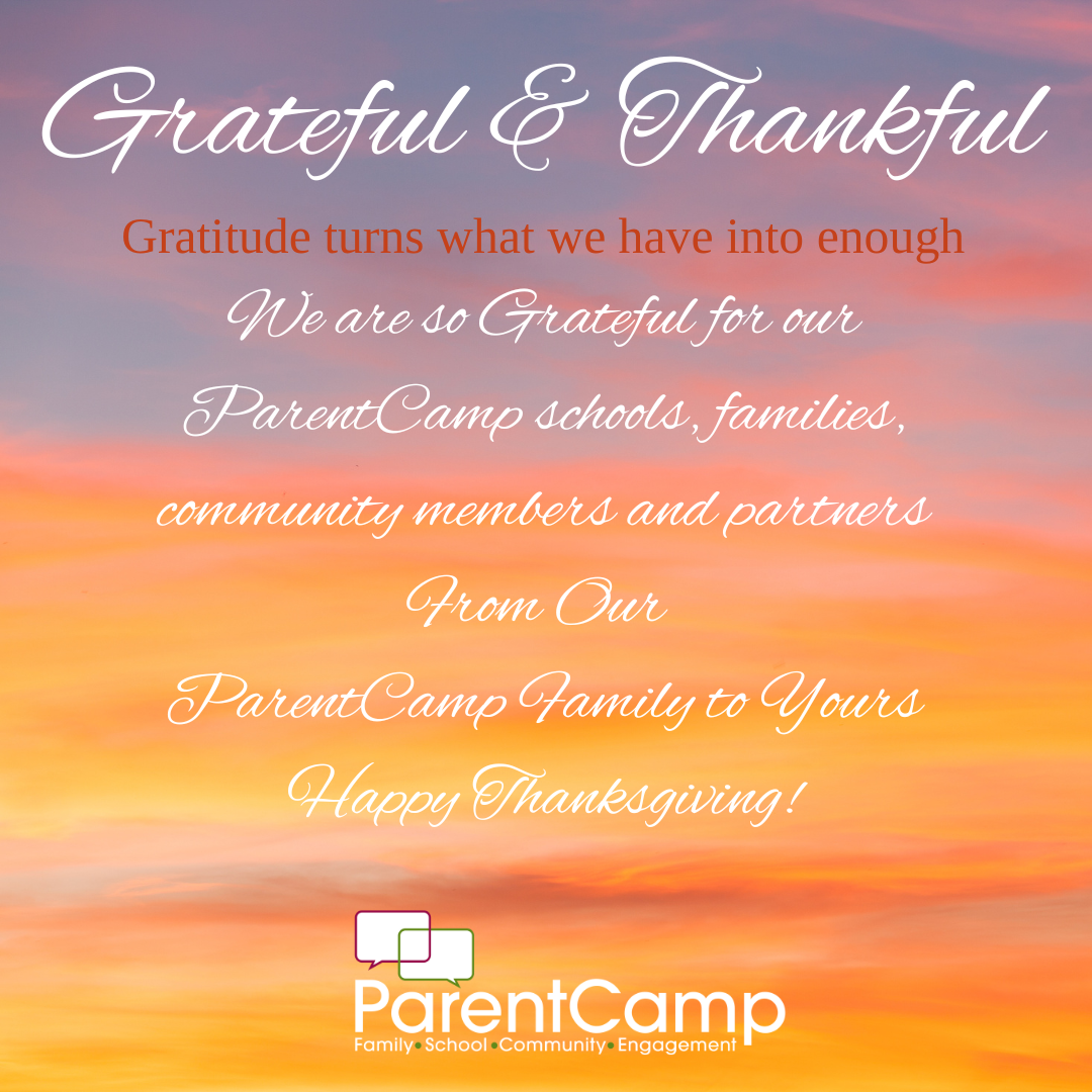 2025 ParentCamp Thankful Post